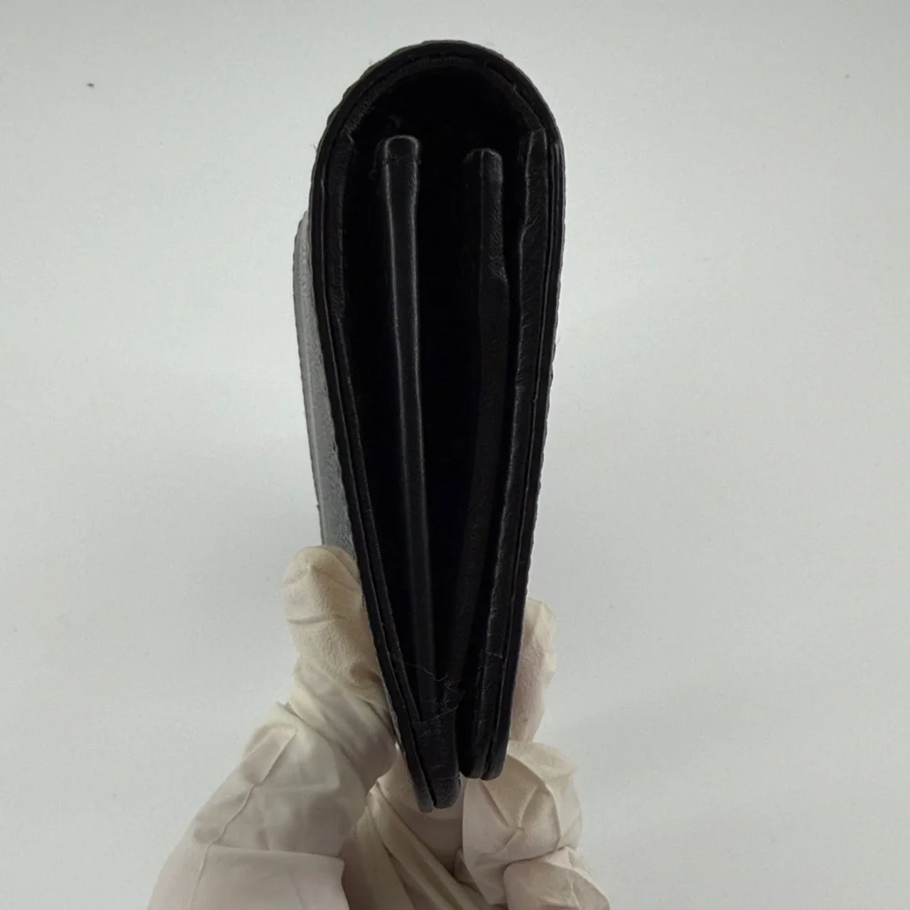 Burberry Black Leather Phone Case